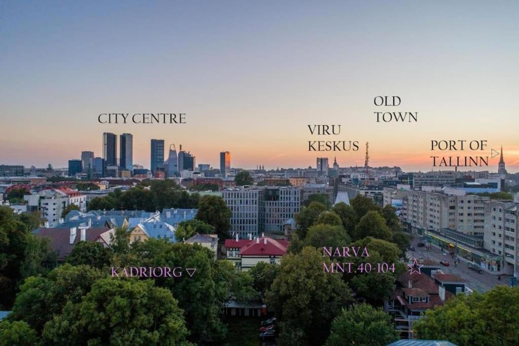 Urban-Glam City Centre Studio With A Gym And Terrace Tallinn Exterior photo